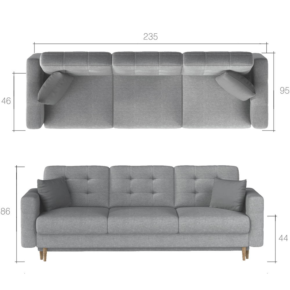 Asgard Diivanvoodi 235 cm - Image 3